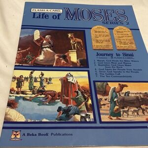 A Beka Flash Card Bible 7 Lessons Lot Sunday School Religious Church Curriculum